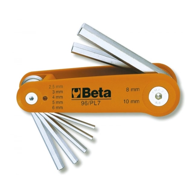 Jogo de Chave Hexagonal L Cromada Canivete 2.5mm a 10mm com 7 Peças 96/BG7 BETA-fbe96d17-c3fc-430c-aa6a-5d4837a2042d