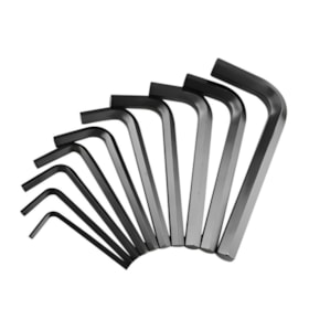 Jogo de Chave Hexagonal L Curta 4.0 a 14mm com 10 Peças ST09130L SATA