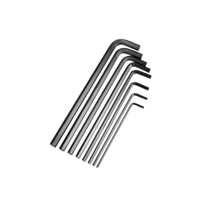 Jogo de Chave Hexagonal Longa 3 a 10mm 8 Peças ST09145L SATA-06514ddc-fdc0-406f-a194-973185f05373