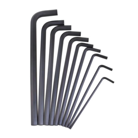 Jogo de Chave Hexagonal Longa com 10 Peças 4mm à 14mm 220421BR BELZER-639393b4-885d-40a4-a621-243200e52f82