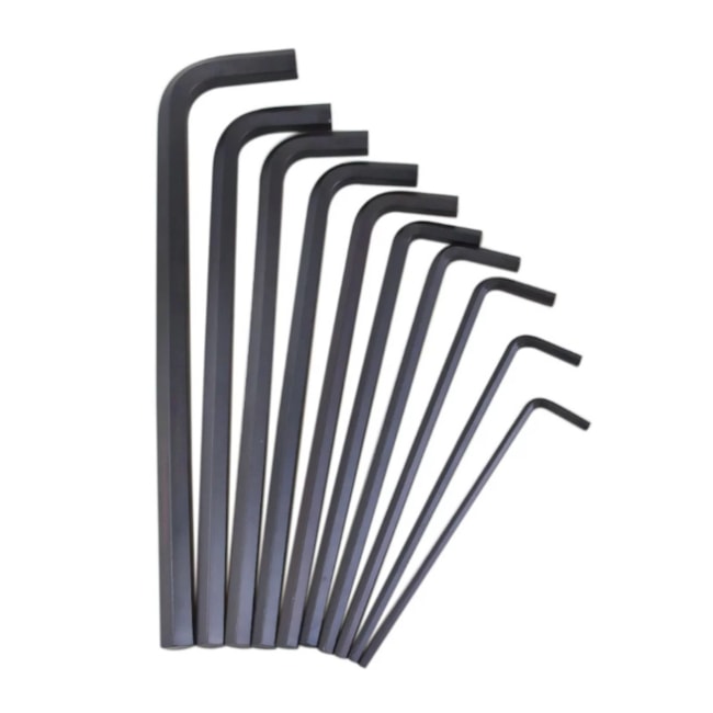 Jogo de Chave Hexagonal Longa com 10 Peças 4mm à 14mm 220421BR BELZER-3d56c29c-a791-410b-b40c-8d6d3b7c9acd