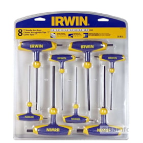 Jogo de Chave Hexagonal ''T'' com 8 Peças 10771 IRWIN