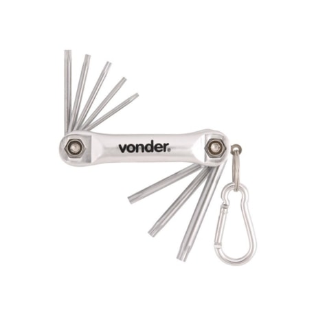Jogo de Chave Torx 8 Peças com Suporte T9 a T40 3573309040 VONDER-052a7275-c53b-4428-9d49-ea697aca04e1