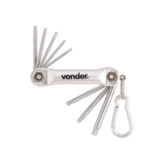 Jogo de Chave Torx 8 Peças com Suporte T9 a T40 3573309040 VONDER-83c71e4c-42ee-4964-9215-f3eea4384472