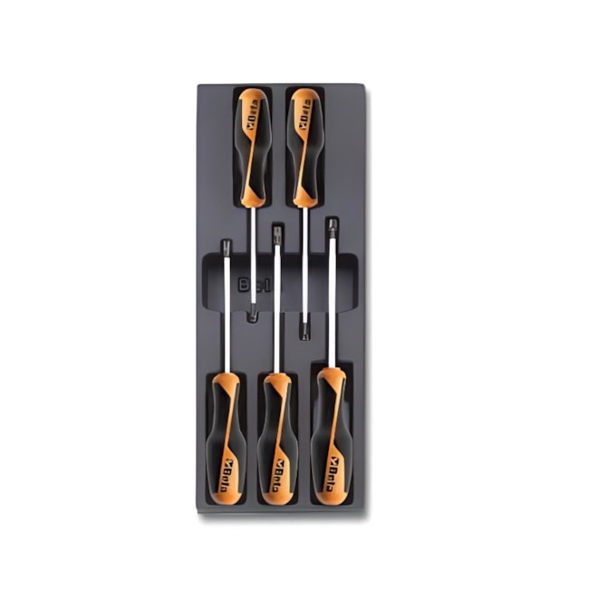 Jogo de Chave Torx com 5 Peças em Módulo Plástico T206 BETA-8cbdd13f-1e83-46de-a15a-ee614b8a7ef9
