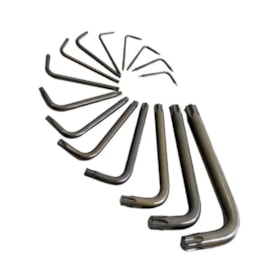 Jogo de Chave Torx L 15 Peças T6 a T60  43TX-15 GEDORE