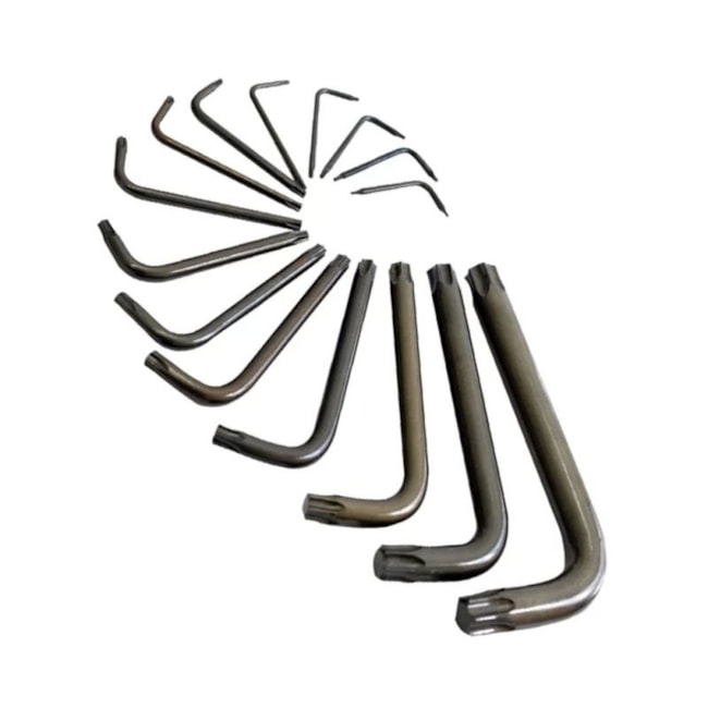 Jogo de Chave Torx L 15 Peças T6 a T60  43TX-15 GEDORE-fa46246c-6c4d-449e-806e-adfe6ca39100
