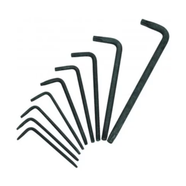 Jogo de Chave Torx L 9 Peças T7 AT40 TKST7409P DEZCO-105999cf-a5b1-43b0-831a-e8fc7fc4f510