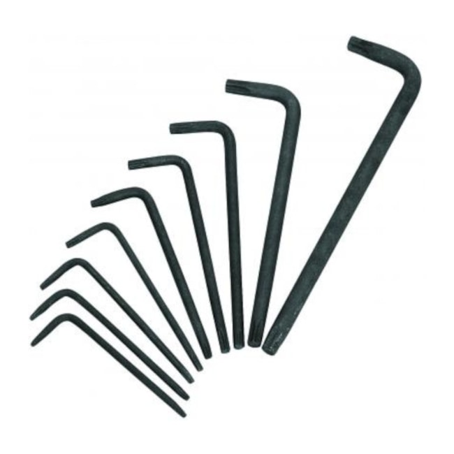 Jogo de Chave Torx Longa L 9 Peças T7 a T40 43TXL-9 GEDORE-30733f5c-2011-4b75-845c-7b0ae9c13c87