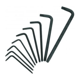 Jogo de Chave Torx Longa L 9 Peças T7 a T40 43TXL-9 GEDORE