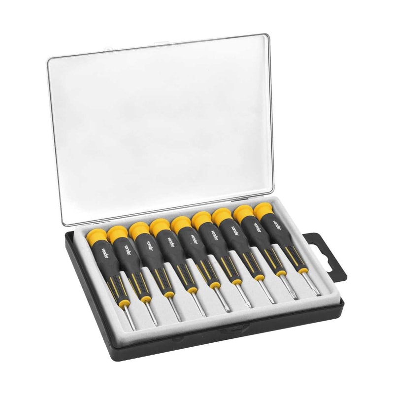 Jogo Chave Torx Reta De Precisão T5 a T15 com 7 Peças ST09315SJ