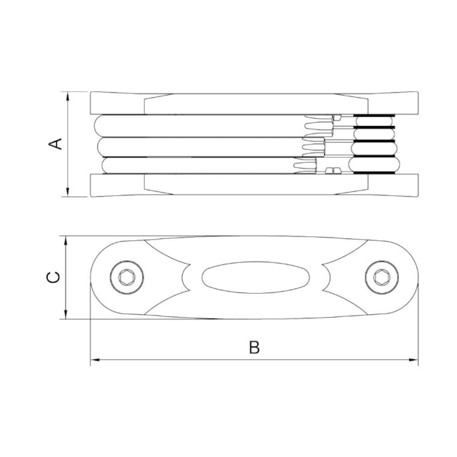 Jogo de Chave Trafix com Suporte 7 Peças 44451/207 TRAMONTINA-fdf9003e-34ff-456d-a088-9ed390d94f95