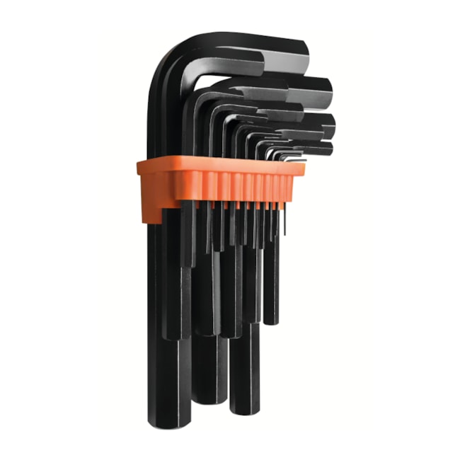 Jogo de Chaves Allen L Hexagonais 18 Peças 44420/218 TRAMONTINA PRO-e49203dc-7374-4009-a7e8-08b6426b6854