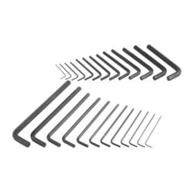 Jogo de Chaves Allen Tipo L 1.5MM a10mm e 1/16