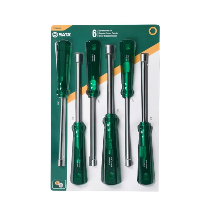 Jogo de Chaves Canhão 3/16