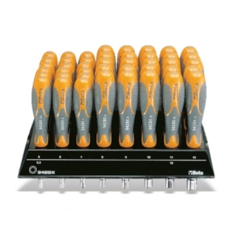 Jogo de Chaves Canhão de 5 a 13mm Curta com 43 Peças com Expositor 942BX/DG BETA-1d6051e4-da6f-437b-b72e-c8e7e85431f6