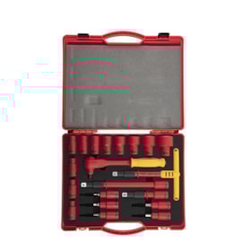 Jogo de Chaves Catraca Isoladas 1000V VDE com 20 Peças ST09267 SATA