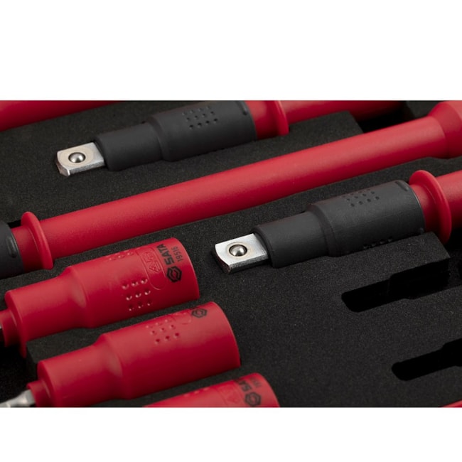 Jogo de Chaves Catraca Isoladas 1000V VDE com 20 Peças ST09267 SATA-f17430c0-c91d-480e-b4ad-ecd6cab53039