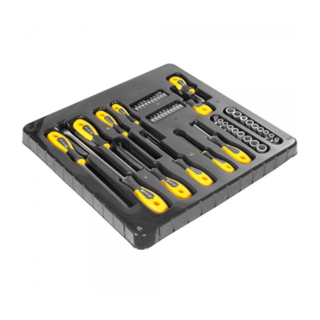 Jogo de Chaves com 49 Peças Fenda / Phillips / Hexalobular / Bits 3072049000 VONDER-cc5cad89-cc85-419e-b79b-18d6c03f0c6c
