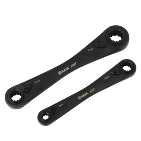 Jogo de Chaves com Catraca Quadbox X6 Reta com 2 Peças ST09059G SATA-1556cfb1-b86c-431c-85d7-4582b1932868