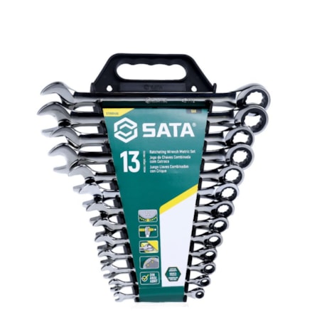 Jogo de Chaves Combinada com Catraca 1/4