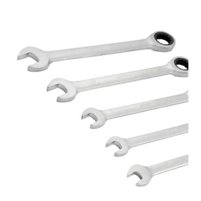 Jogo de Chaves Combinada com Catraca 8 à 19mm 7 Peças 3606308019 VONDER-546c111b-3b94-432c-ab6c-8654654fa226