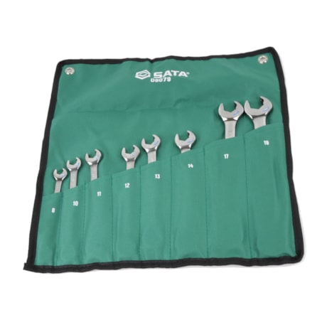 Jogo de Chaves Combinada Speedy com Catraca de 8MM A 19MM com 8 peças ST09079SJ SATA-eab7fa5d-abeb-4b99-8122-da1e66048d07