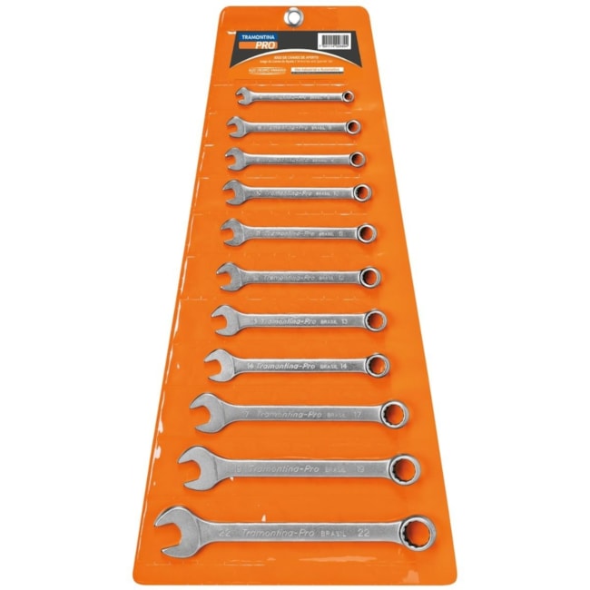 Jogo de Chaves Combinadas 11 Peças 44650/211 TRAMONTINA PRO-34e57ca3-5743-4f85-b648-bf4f650605da