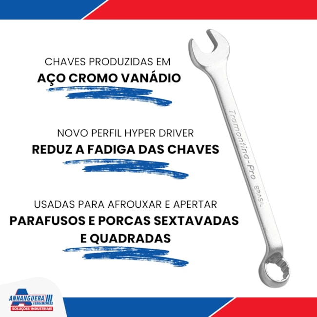 Jogo de Chaves Combinadas 12 Peças 44660/292 TRAMONTINA PRO-a0a080f8-4a63-49fe-8e14-c5a8fe757b63