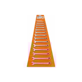 Jogo de Chaves Combinadas 14 Peças 44670214 TRAMONTINA PRO