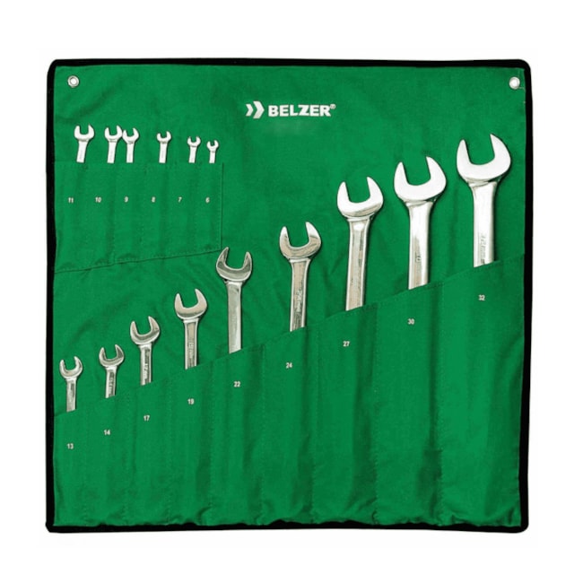 Jogo de Chaves Combinadas 6mm a 32mm com 15 Peças 302404B BELZER-ea028d87-6a82-4dfe-a9a3-aab4f545ea8d