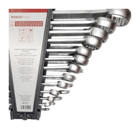 Jogo de chaves combinadas 8 a 19mm 8 Peças R09105008 GEDORE RED -bb4631ee-970f-4bfe-8052-937fd0a2a581