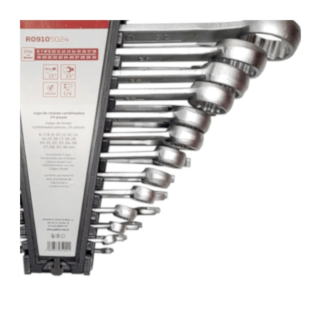 Jogo de chaves combinadas 8 a 19mm 8 Peças R09105008 GEDORE RED -cf52e3af-4f8e-42ed-8d21-6b20ceeda624