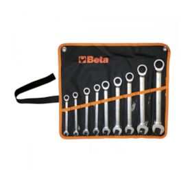 Jogo de Chaves Combinadas Catraca 8 a 19mm Reversível 9 Peças 141/B9 BETA