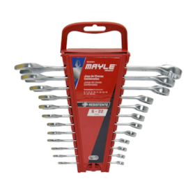 Jogo de Chaves Combinadas com 12 Peças 102405M MAYLE