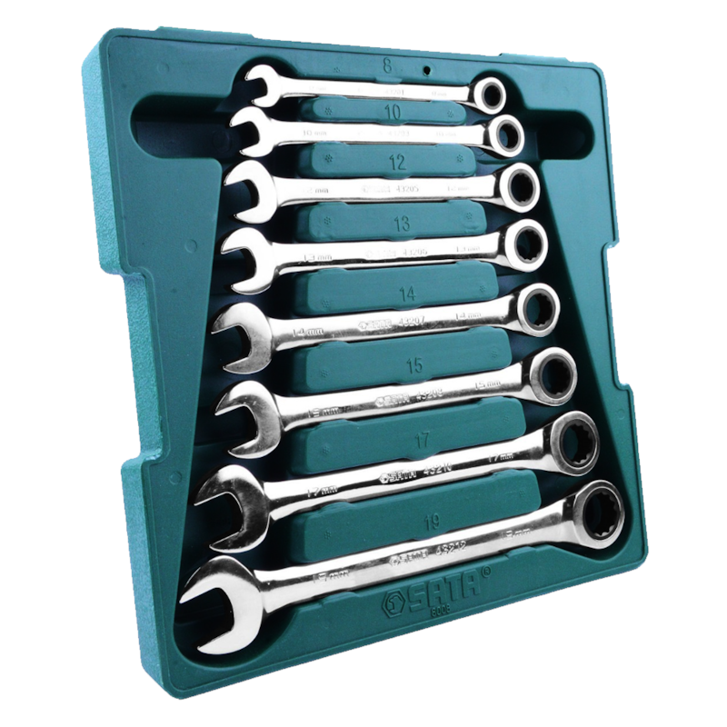 JOGO DE CHAVES COMBINADAS COM 8 PEÇAS ST08008SJ SATA