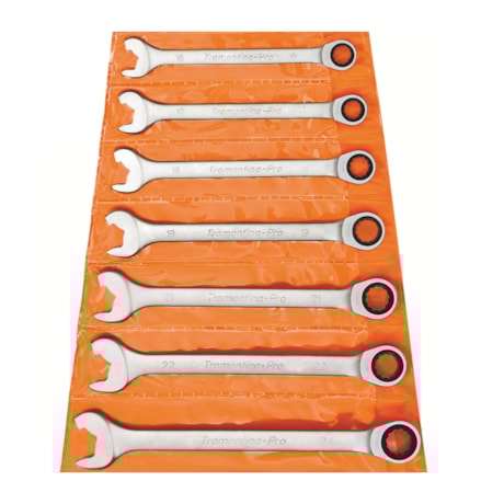 Jogo de Chaves Combinadas com Catraca 8MM A 24MM 13 Peças 44681/213 TRAMONTINA PRO-662f8e2d-b364-4fdd-bab1-c14e7a77e245