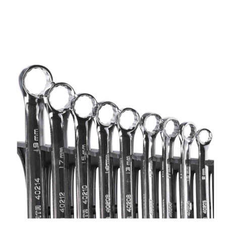 Jogo de Chaves Combinadas Cromadas de 8 a 19mm com 9 Peças ST09020G SATA-111b4894-037a-4b87-b85a-c407a7b2a709