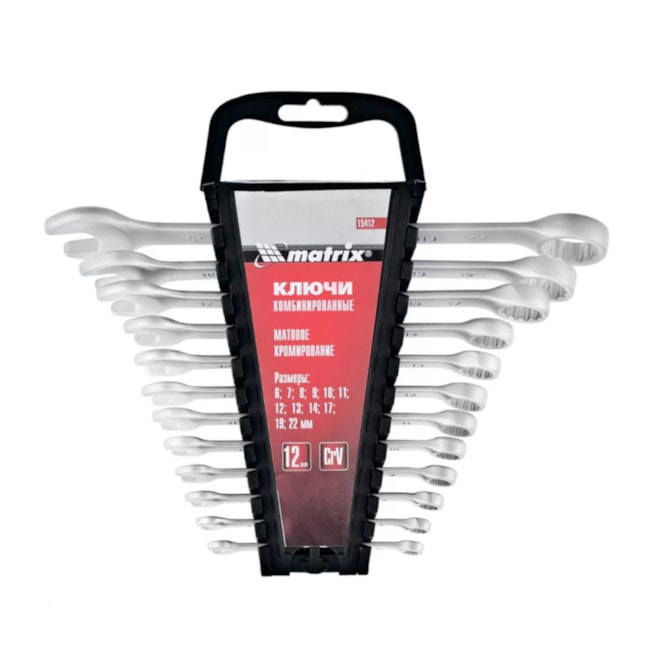 Jogo de Chaves Combinadas de 6 a 22mm com 12 Peças 154129 MTX-3869622a-4491-4105-9372-94e874a25c77