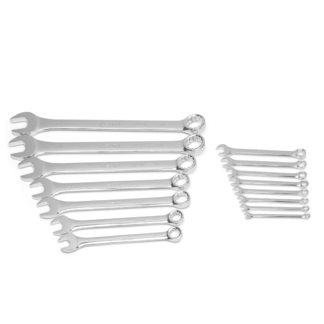 Jogo de Chaves Combinadas de 6 a 32mm Reta com 15 Peças ST08002G SATA-a2047f93-aed4-4f17-82da-cfed5d88cce8