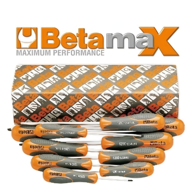 Jogo de Chaves de Fenda e Phillips com 10 Peças BETAMAX 1293/S10 BETA-0e0c5389-e685-47a0-a607-fd3004f136d7