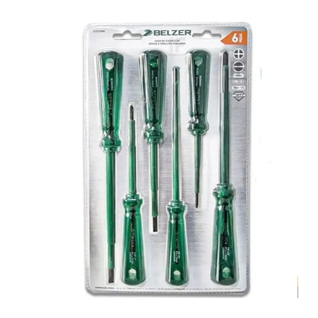 Jogo de Chaves de Fenda e Phillips Isolada Industrial com 6 peças 227230BN BELZER/SATA-6dad22d0-3902-4c52-b806-f288e5b3e0b3