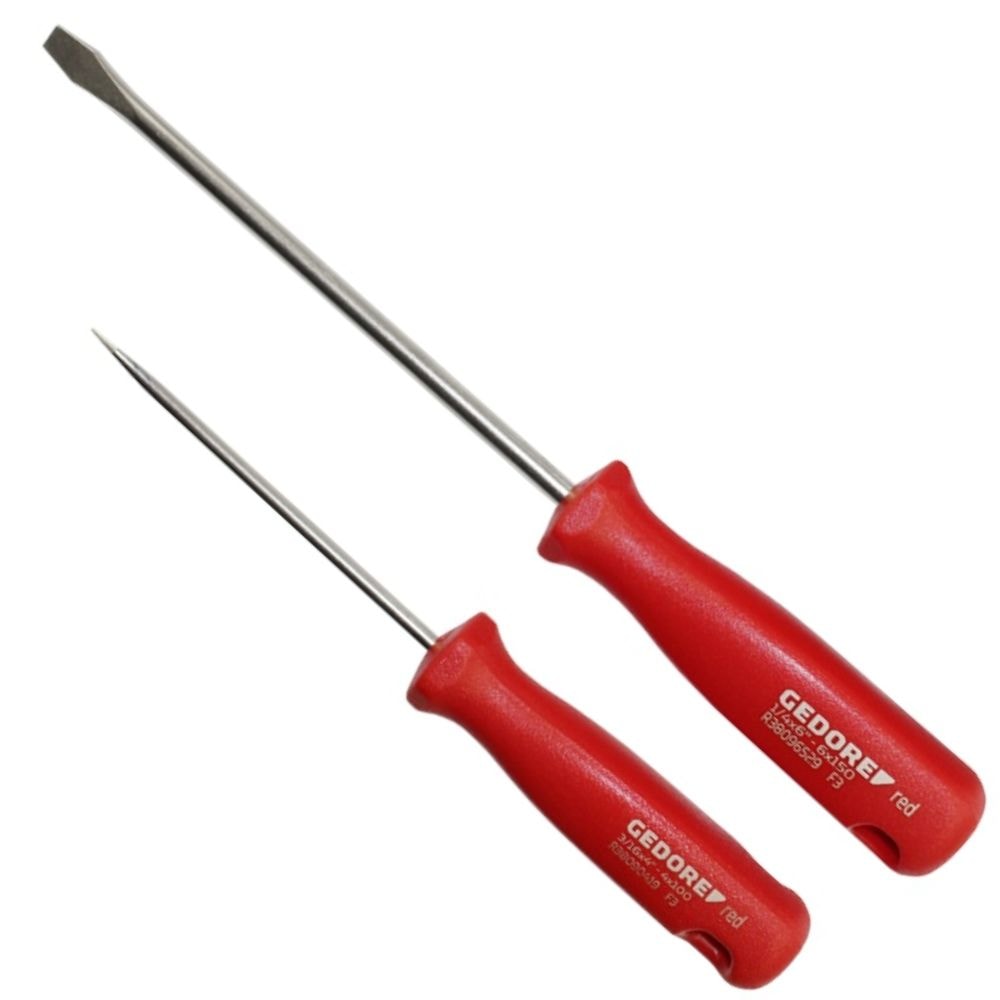 Jogo de Chaves de Fenda/Phillips com 5 Peças R38001005 GEDORE RED