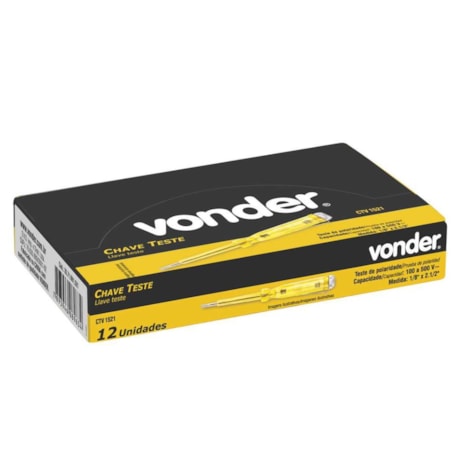 Jogo de Chaves de Fenda Teste 140 mm com 12 Peças 3571091521 VONDER-647761a3-c4dc-4375-8b80-931ea768e5f2