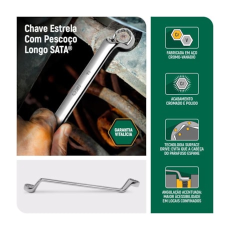 Jogo de Chaves Estrela 1/4