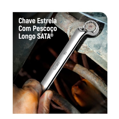 Jogo de Chaves Estrela Angulada 75º 6x7 à 30x32mm com 12 Peças ST08007G SATA-37f9bd1c-b30c-471e-966a-013520e49b73