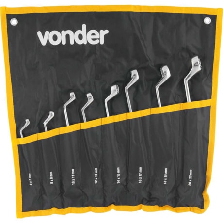 Jogo de Chaves Estrela Cromadas 6 a 22mm 8 Peças 3733062200 VONDER-1ba42fc5-708b-44c9-bdb0-1f4fddc2723e