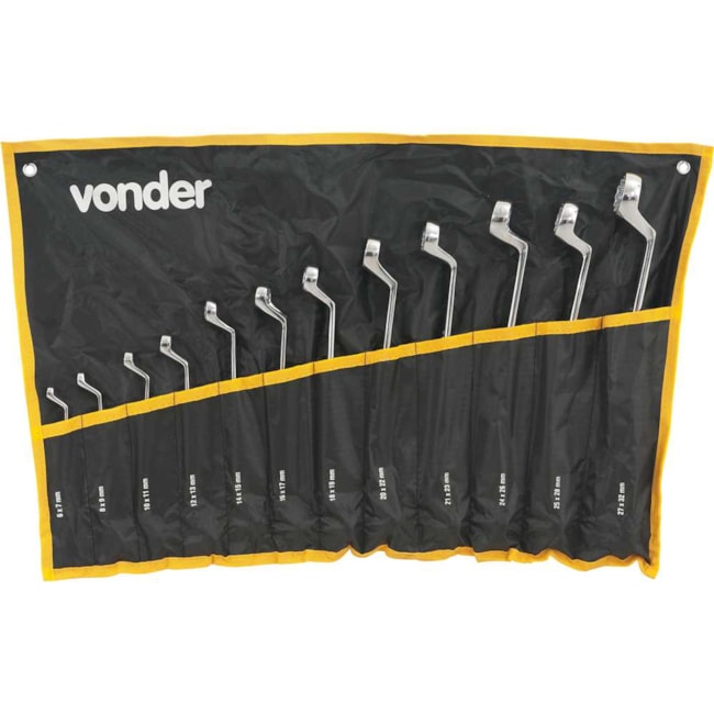 Jogo de Chaves Estrela Cromadas 6 a 32mm 12 Peças 3733063200 VONDER-50bc7ac7-8443-4e5a-8745-d856f6f90866