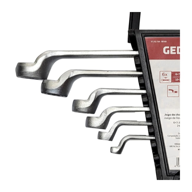 Jogo de Chaves Estrela de 6 a 17mm com 6 Peças R01185006 GEDORE RED-347f68f7-a84d-4e06-95d1-ba6619262ba0