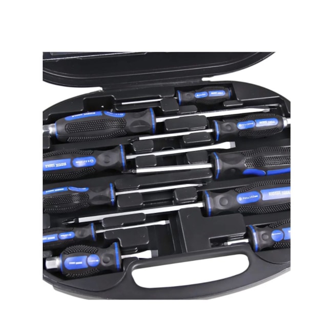 Jogo de Chaves Fenda e Phillips com 10 Peças 10120 RIOSUL-99966778-85c0-4687-9578-65ca470c9797